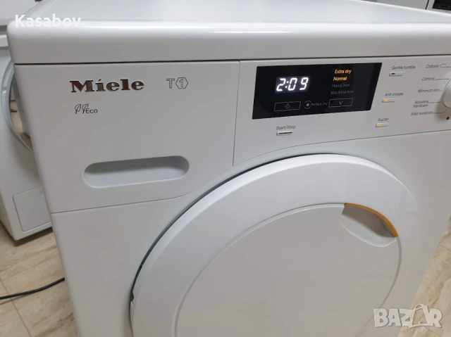UK Miele T1 Сушилня с Термопомпа Миеле 12м Гаранция, снимка 2 - Сушилни - 54889146