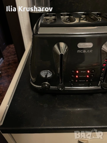 Тостер Delonghi, снимка 3 - Тостери - 53992423