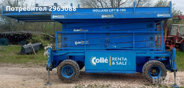 Работна вишка Holland Lift. , снимка 12 - Индустриална техника - 54461246