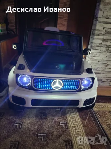 Акумулаторен джип Licensed Mercedes Benz EQG 12V 4x4
LIMITED EDITION 
