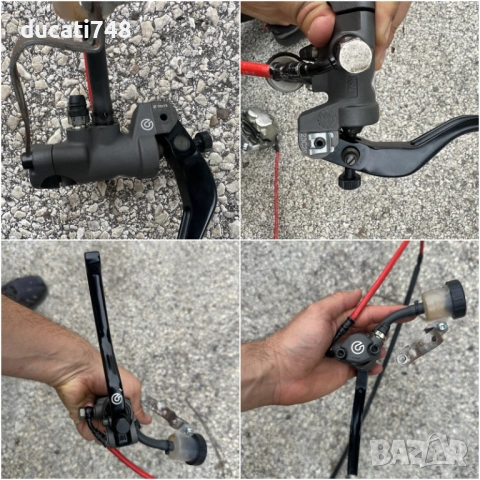 Супермото капли Honda CRF с преден апарат Brembo M50 и помпа 16x18 , снимка 9 - Части - 54743640