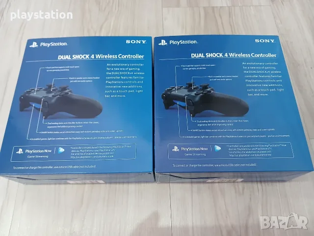 Нов безжичен джойстик / контролер DualShock 4 за PS4 (Glacier White), снимка 2 - Аксесоари - 55624841