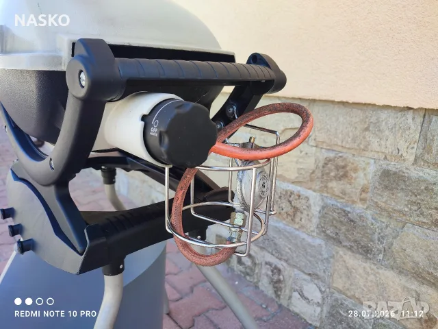 ГАЗОВО БАРБЕКЮ WEBER Q1000, снимка 12 - Барбекюта - 55458911