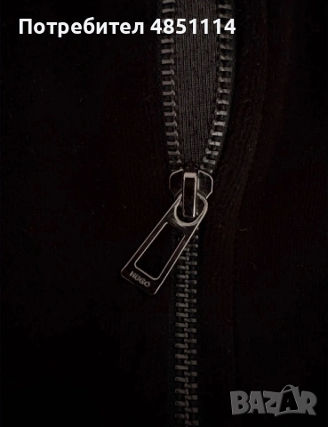 Черно горнище на Hugo Boss, снимка 5 - Спортни дрехи, екипи - 54825088