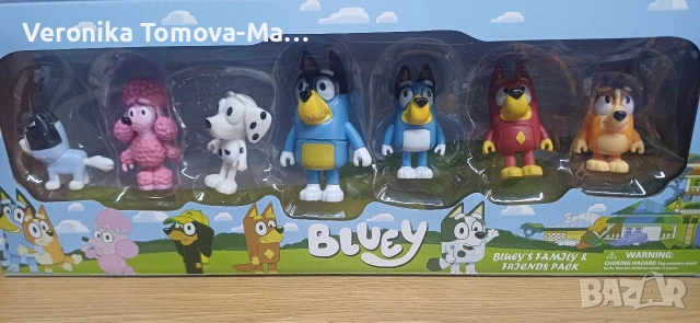 Фигурки на Блуи 4см-6см , снимка 2 - Фигурки - 54526149