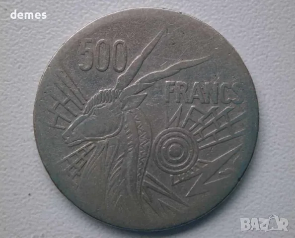 Централна Африканска Република - 500 франка В - 1979 г.,91 m