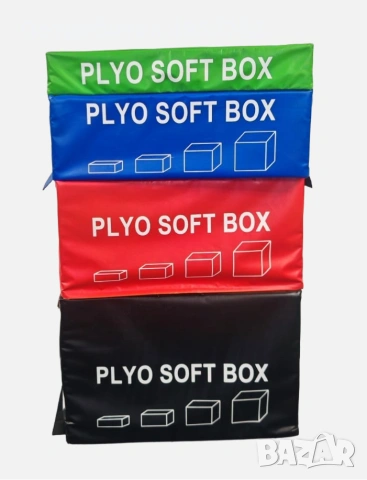 Комплект меки плиометрични кутии (Plyo Soft Box) – Модулни