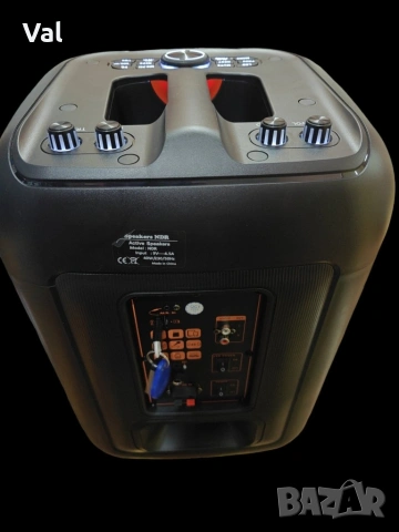 Bluetooh Karaoke Speaker NDR 102B - Красив LED високоговорител със 7 режима; 2 години гаранция, снимка 5 - Bluetooth тонколони - 54827138