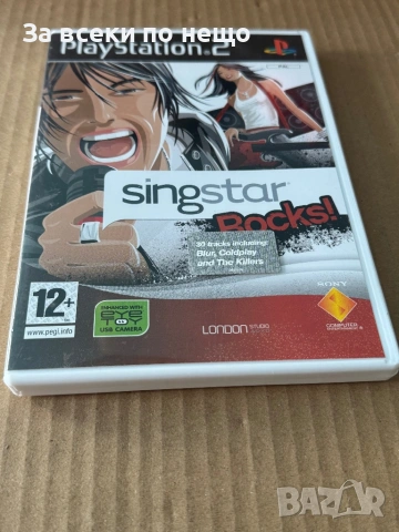Singstar Rocks! за playstation 2 ps2 плейстейшън 2, снимка 2 - Игри за PlayStation - 54154372