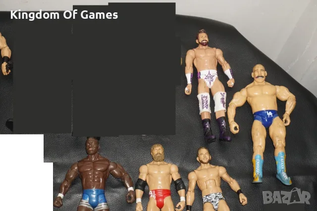 Кеч Фигури Iron Sheik/Kevin Owens ELITE/Kofi Kingston ELITE/Kurt Angle/Roderick Strong/TJP/Edge, снимка 4 - Колекции - 54311534