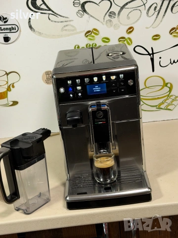 Кафемашина кафе автомат Saeco PicoBarista de luxe с гаранция, снимка 8 - Кафемашини - 54724195