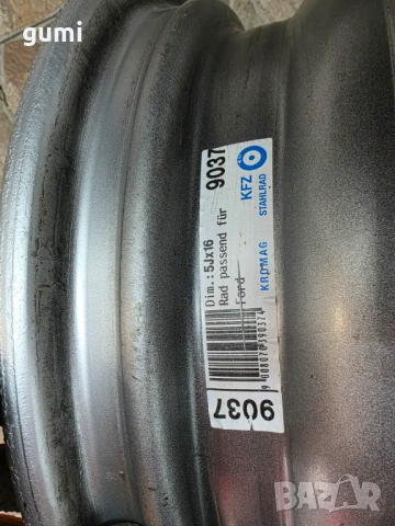 4бр 16ски джанти за FORD TRANZIT 6x180мм A161373 , снимка 7 - Гуми и джанти - 54445563