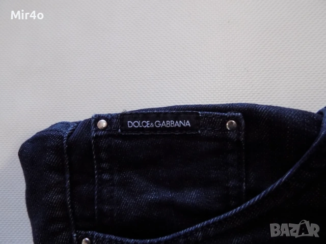 дънки dolce & gabbana vintage retro панталон долнище джинси дамски оригинални размер 42, снимка 6 - Спортни екипи - 39976158
