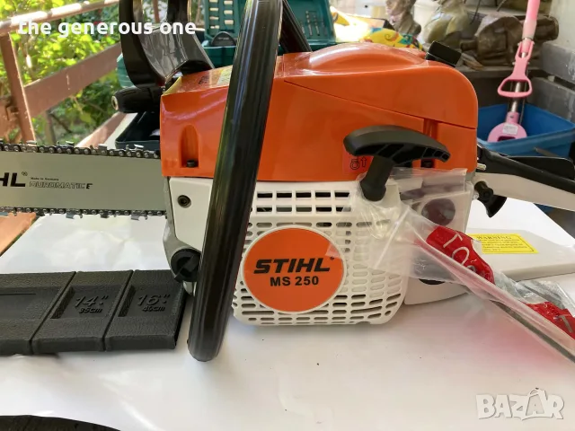 Stihl MS 250 BOSCH GBH 2-28 DFV Profesional MAKITA 24V 6AH винтоверт нови моторен трион резачка перф