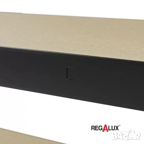 Метален стелаж Regalux 265 - 180х180х40, 5 рафта, цвят антрацит , снимка 8 - Други - 55212327