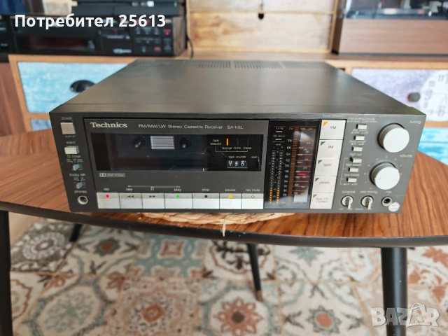Касийвър Technics , снимка 3 - Ресийвъри, усилватели, смесителни пултове - 54726680