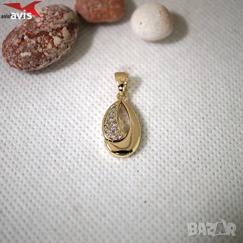Висулка с 14К златно покритие 244747, снимка 4 - Колиета, медальони, синджири - 55420535