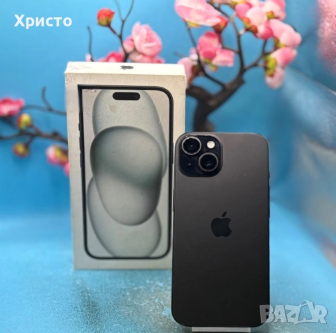 Apple iPhone 15, 128GB, 5G, Black , снимка 3 - Apple iPhone - 54289895