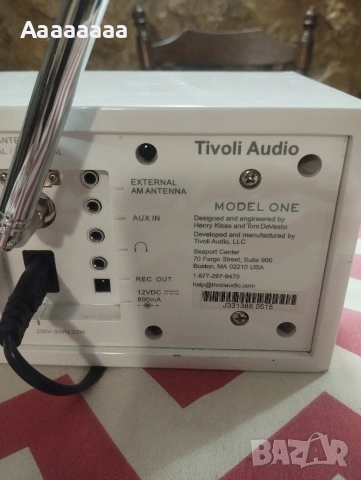 Tivoli Audio MODEL ONE, снимка 4 - Радиокасетофони, транзистори - 55052557