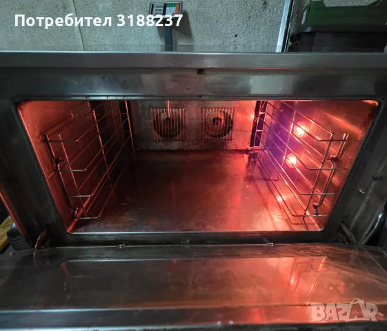 Италиански конвектомат за тави 60/40 см., снимка 3 - Обзавеждане за заведение - 55420259