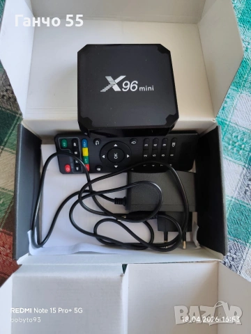 TV box X96 mini., снимка 4 - Приемници и антени - 54237680