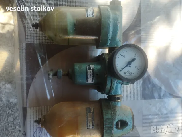 Манометър за кислород и  вентил , снимка 3 - Компресори - 55511364