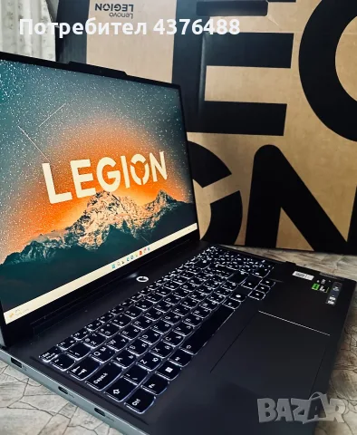 Lenovo Legion 5 16IRX9 | i9-14900HX | RTX 4070 | 32GB RAM | 1TB SSD | Windows 11 Pro, снимка 3 - Лаптопи за игри - 55316322