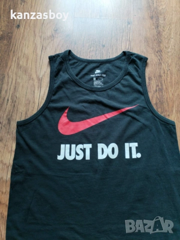 Nike Tank-New Jdi Swoosh - страхотен мъжки потник С, снимка 3 - Тениски - 54495857