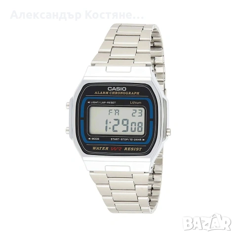 Нов часовник Casio Vintage A164WA-1VES - гаранция