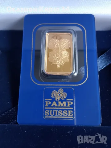 PAMP Suisse златно кюлче , снимка 8 - Нумизматика и бонистика - 55325486