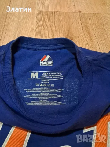 New York Mets # M синя тениска , снимка 3 - Тениски - 55426905