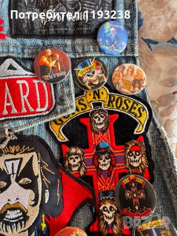 Battle Jacket(хеви метъл),Heavy metal елек(нашивки,значки), снимка 15 - Якета - 55015296