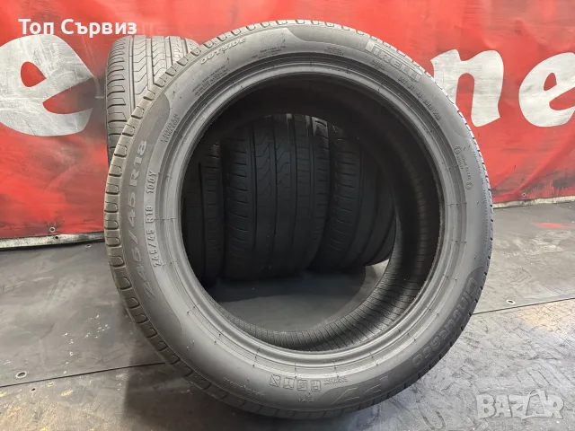 245 45 18 / 275 40 18, Летни гуми, Спорт пакет, Pirelli CinturatoP7, 4 броя, снимка 6 - Гуми и джанти - 55330193