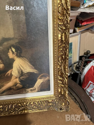 Много красив принт с масивна рамка, снимка 4 - Антикварни и старинни предмети - 54230309