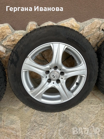 Комплект зимни гуми Uniroyal с джанти, снимка 11 - Гуми и джанти - 55256272