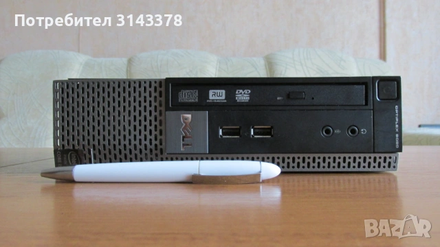 Dell Mini с Intel i5,8 GB DDR3,Wi-Fi компютър, снимка 2 - Работни компютри - 54679882