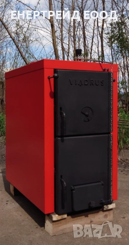 Чугунен котел на твърдо гориво Виадрус/Viadrus U22 7D 40 kW , снимка 7 - Отоплителни печки - 54256162