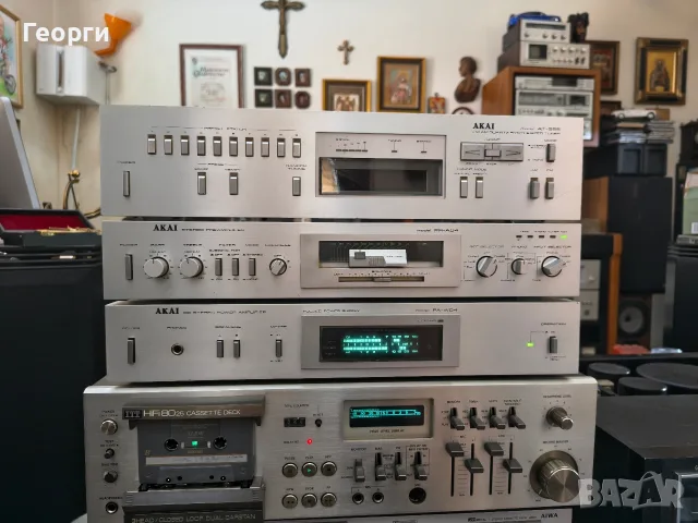 Предусилвател,Стъпало и Тунер Akai PR-A04,PR-W04,AT-S55, снимка 9 - Аудиосистеми - 55603324
