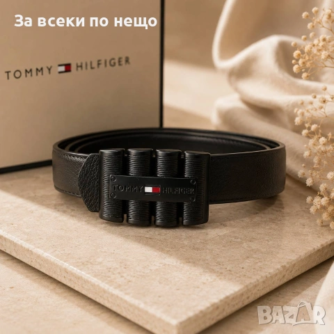 Tommy Hilfiger Черен Мъжки Колан Код V27
