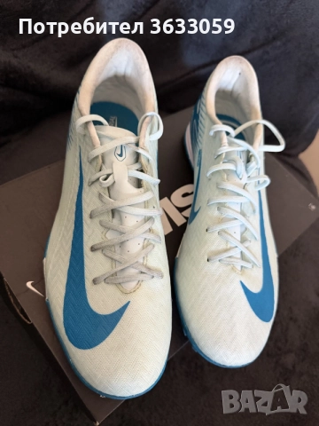 Nike Zoom Mercurial Vapor 16 Pro Tf, Футболни обувки сини, снимка 2 - Спортни обувки - 55275219