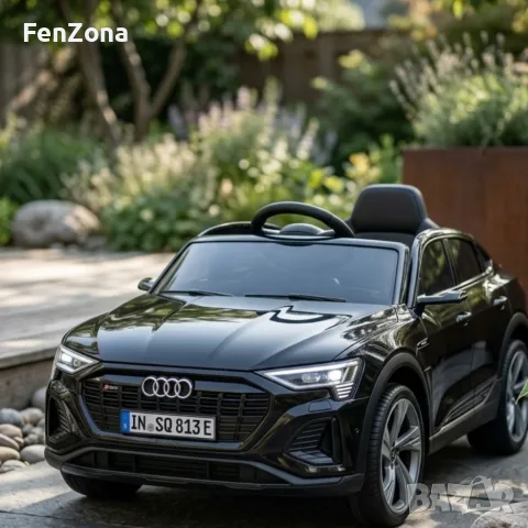 Детска акумулаторна кола Audi RS Q8 12V - Дистанционно, музика, LED светлини и амортисьор, снимка 2 - Коли, камиони, мотори, писти - 55517651