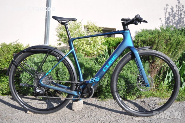 Cube Nulane Hybrid C:62 SLX 400X FE- карбонов електрически велосипед