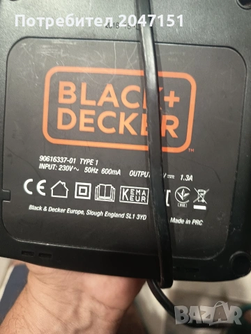 Батерия и зарядно black&decker 40v, снимка 4 - Други инструменти - 55246563