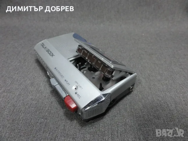 СТАР РЕТРО КАСЕТЕН ДИКТОФОН MICROCASSETTE RECORDER SANYO TALK-BOOK TRC-540M, снимка 3 - Радиокасетофони, транзистори - 55536619