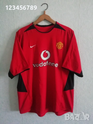 Manchester United Ronaldo Nike 2003/2004 оригинална тениска фланелка Роналдо Манчестър Юнайтед екип , снимка 2 - Тениски - 53974833