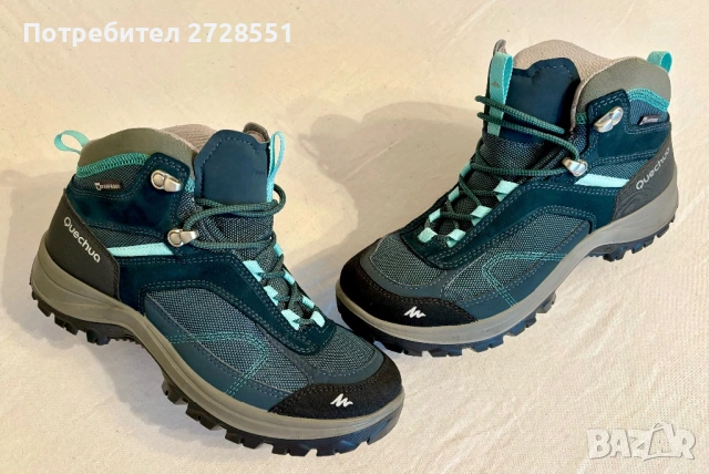 Quechua номер 39, туристически обувки, планински боти, снимка 3 - Други - 54648720