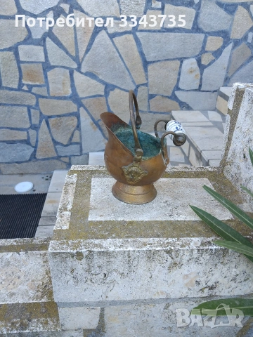 Декоративна кофа(кашпа)за въглища., снимка 4 - Декорация за дома - 54176363