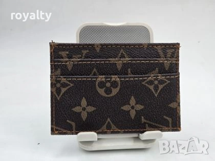 Нов Кожен Картодържател Различни Марки Louis Vuitton Victoria's Secret Gucci 