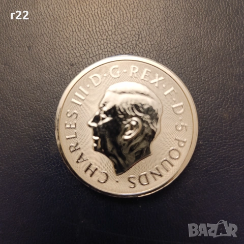 Сребърна монета 2o.z., снимка 2 - Нумизматика и бонистика - 54611550