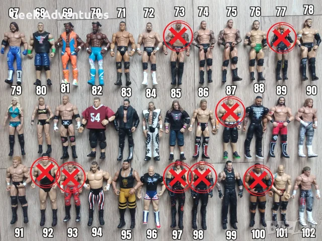Екшън Фигурки WWE Кеч Pro-Wrestling Action Figures Ambrose Reigns Cena 2/3, снимка 3 - Колекции - 46527048